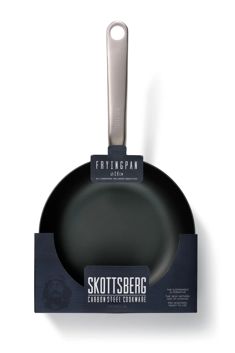 Skottsberg Bratpfanne „Kohlenstoffstahl“
