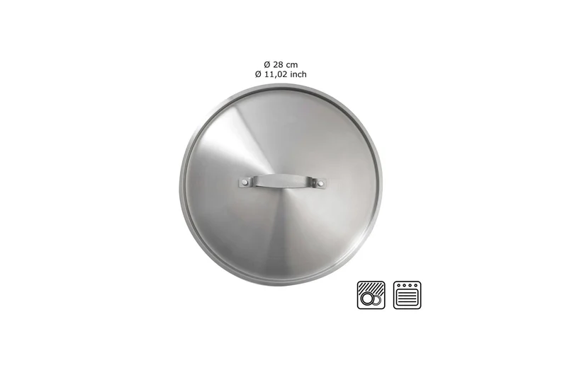 Skottsberg Deckel Ø28cm 'Edelstahl'