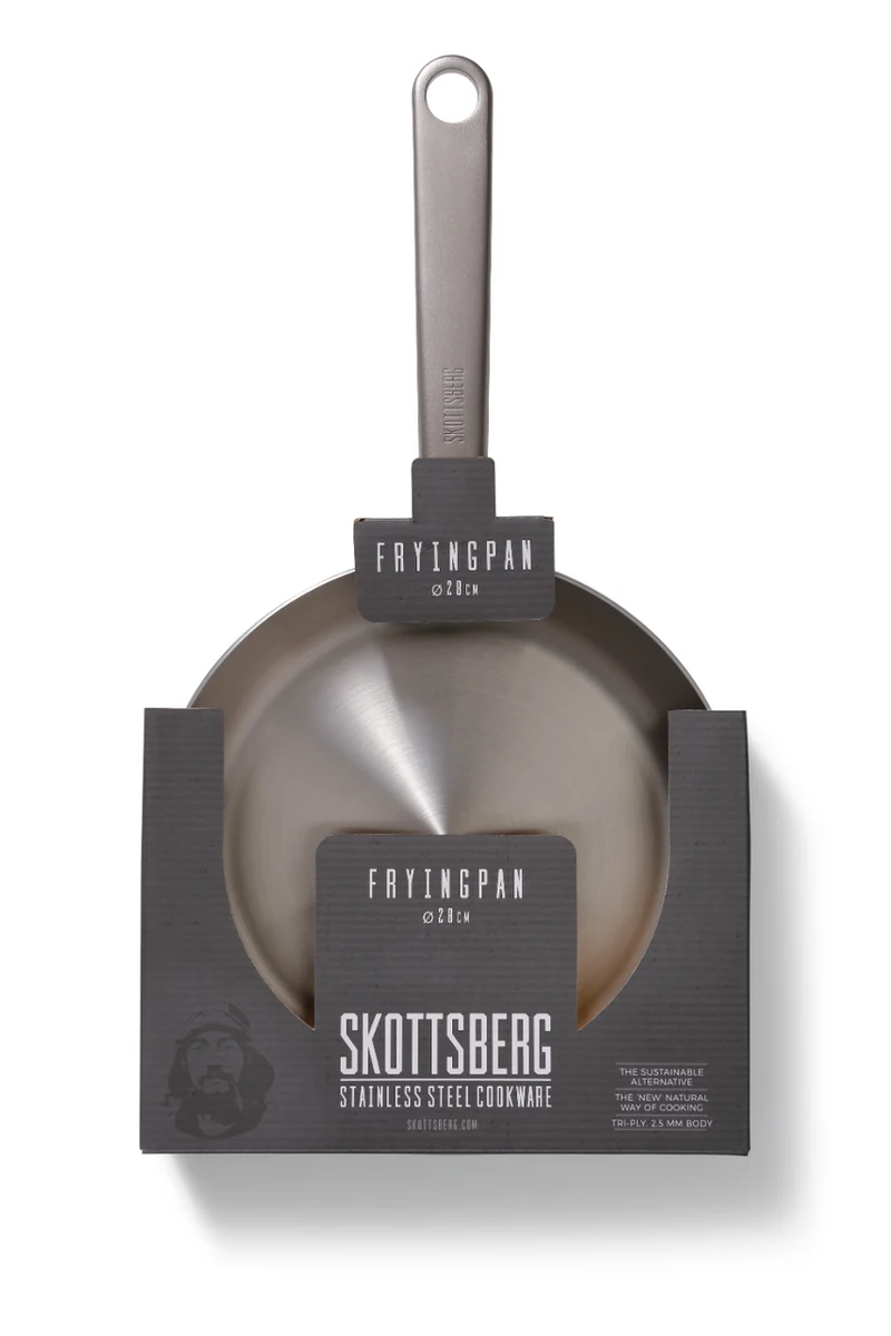 Skottsberg Bratpfanne „Edelstahl“
