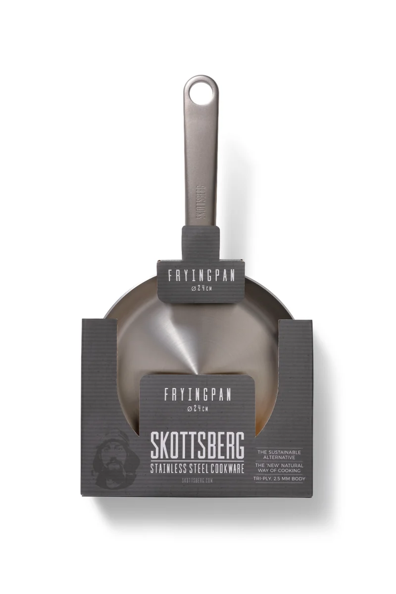 Skottsberg Bratpfanne „Edelstahl“