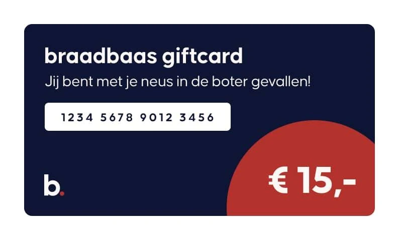 Braadbaas Digitale Geschenkkarte