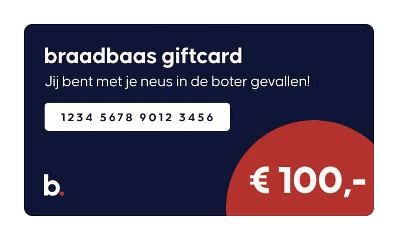 Braadbaas Digitale Geschenkkarte