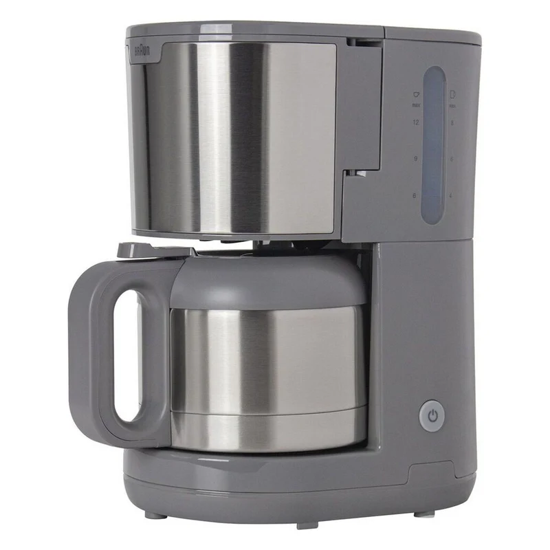 Braun Domestic Home KF 1505 GY Kaffeemaschine mit Thermoskanne