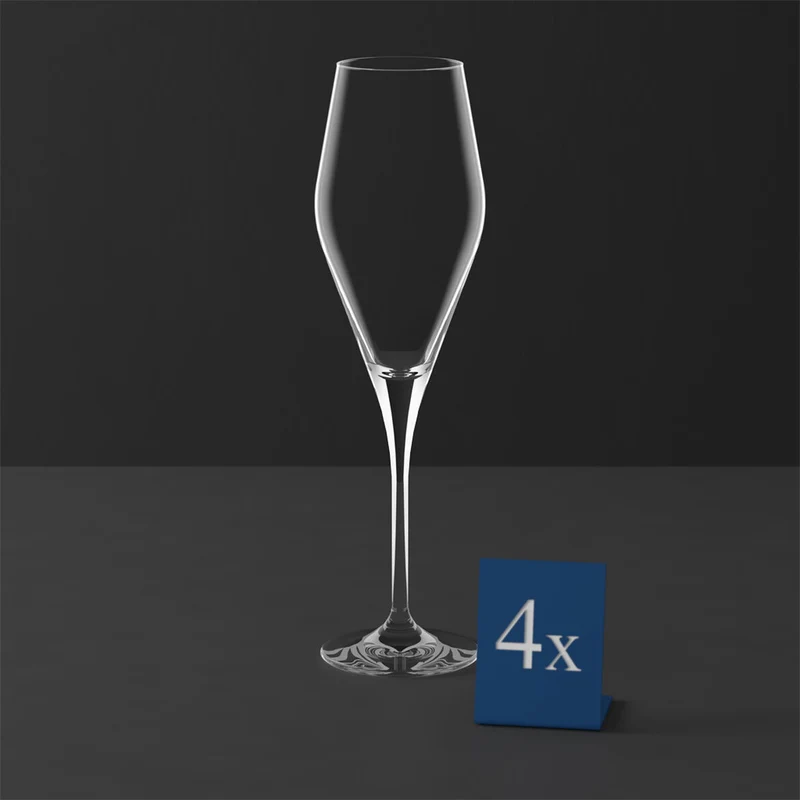 Villeroy & Boch Set 4 Calici Champagne La Divina