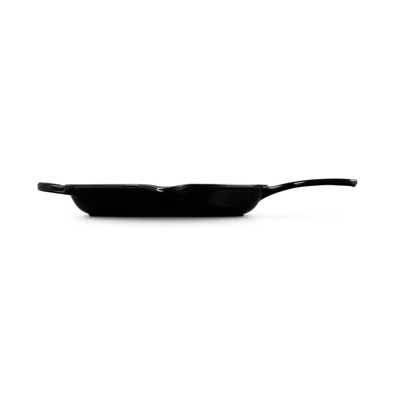 Le Creuset Padella Doppio Becco Evolution in Ghisa Vetrificata D23 cm Nero Opaco
