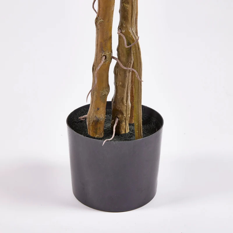 EDG Enzo De Gasperi Pianta Artificiale Monstera Slim con Vaso H130 cm