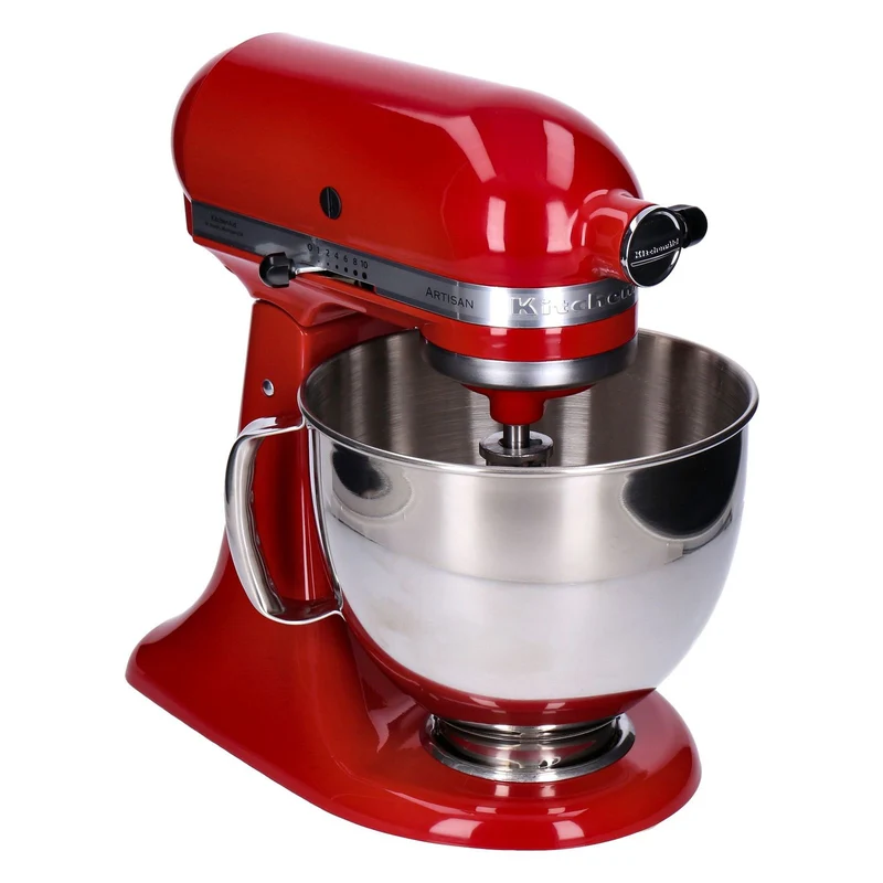 KitchenAid Artisan Küchenmaschine Veggi Set BUNDLEVEGGIEER 5KSM125 4,8L 300W Empire Rot