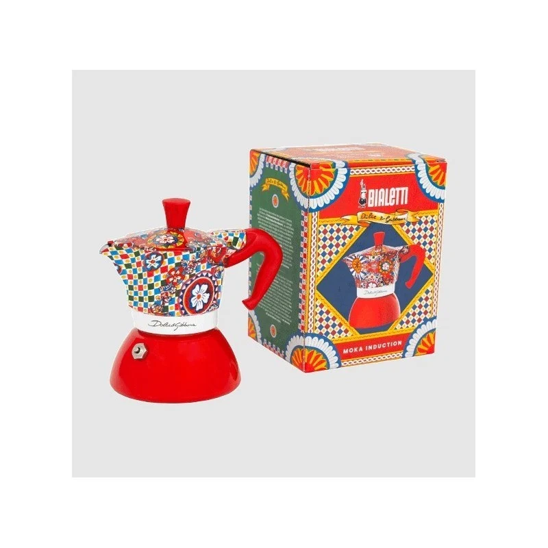 Bialetti Moka Induzione 2 Tazze Dolce&Gabbana