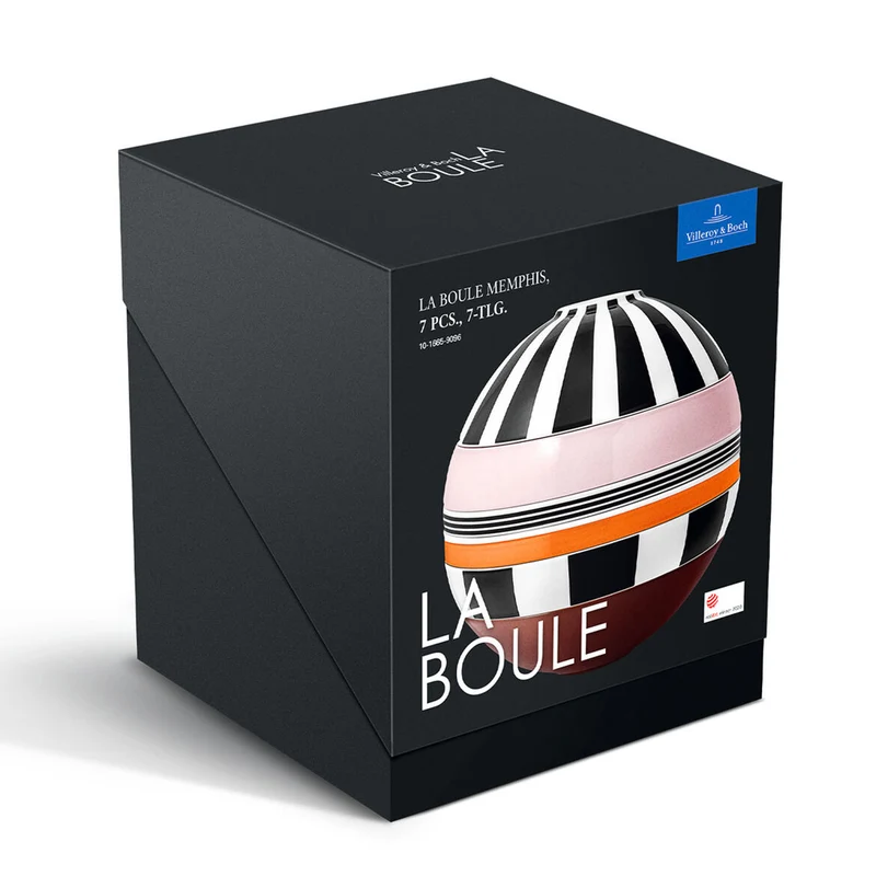 Villeroy & Boch Iconic La Boule Memphis Multicolore in Porcellana