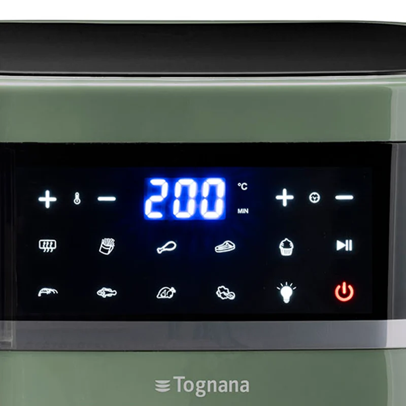 Tognana Friggitrice Ad Aria 7 Lt Iridea Green