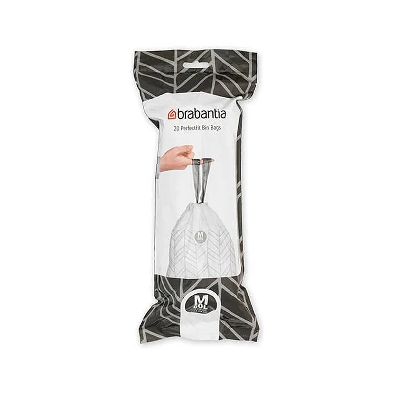 Brabantia Sacchetti PerfectFit M 60L Rotolo da 10 Pezzi