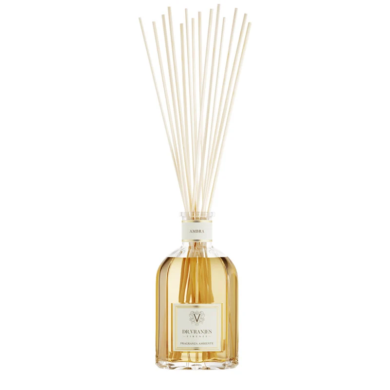 Dr Vranjes Diffusore per Ambienti Ambra 1250 ml con Bamboo