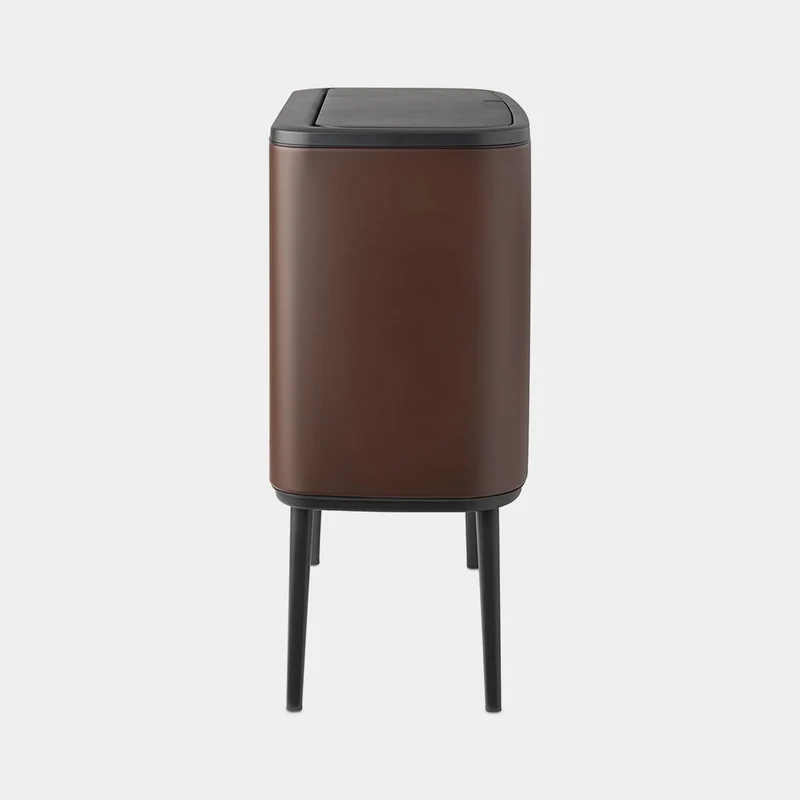 Brabantia Pattumiera Bo Touch 2 Secchi 11+23 Litri Marrone