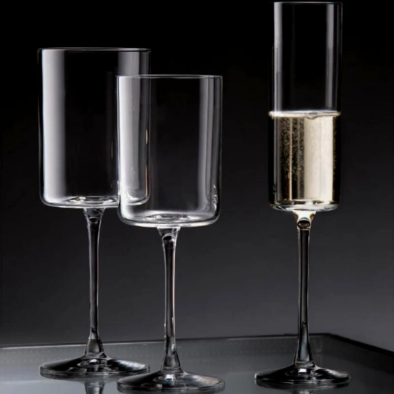 Fade Set 6 Calici Vino Vertical in Vetro 340 ml
