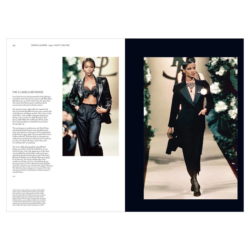 Thames & Hudson Libro Yves Saint Laurent Catwalk