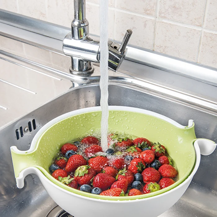 Guzzini Set Scolatutto Spin&Drain con Contenitore