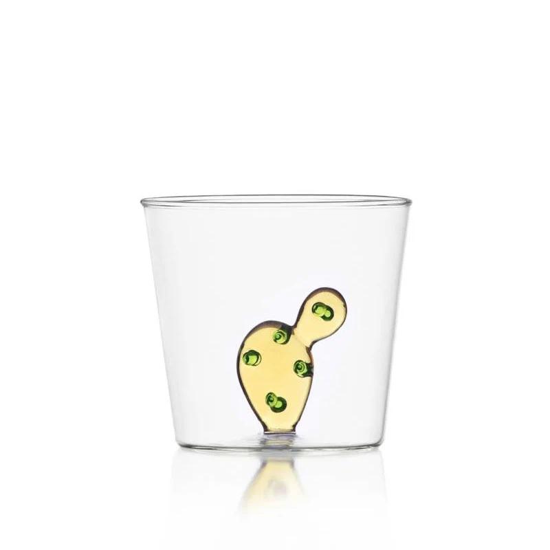 Ichendorf Milano Bicchiere Tumbler Cactus Desert Plants Ambra