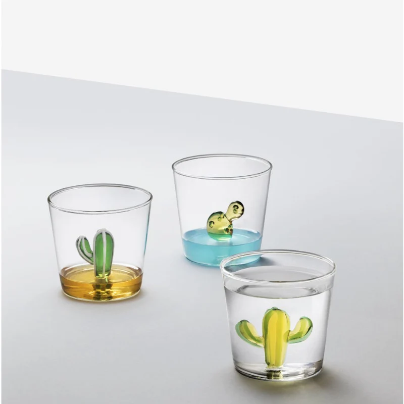 Ichendorf Milano Bicchiere Tumbler Cactus Desert Plants Ambra