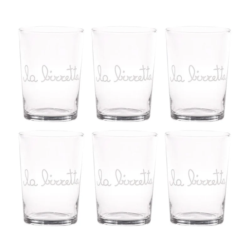 Simple Day Set 6 Bicchieri Birra La Birretta 50 cl