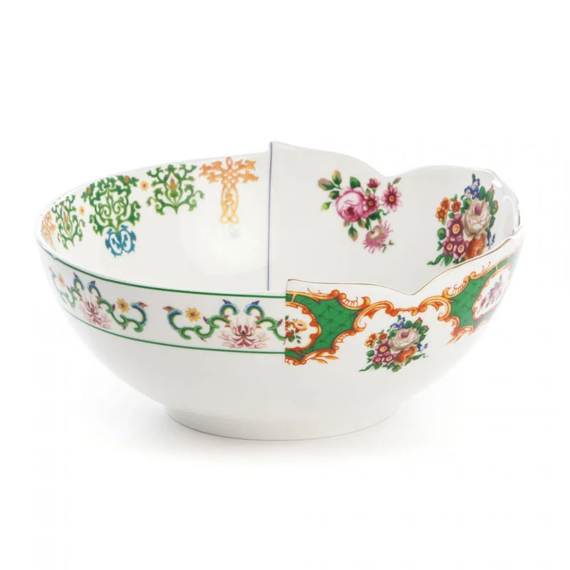Seletti Ciotola Insalatiera Hybrid Zaira in Porcellana D22 cm