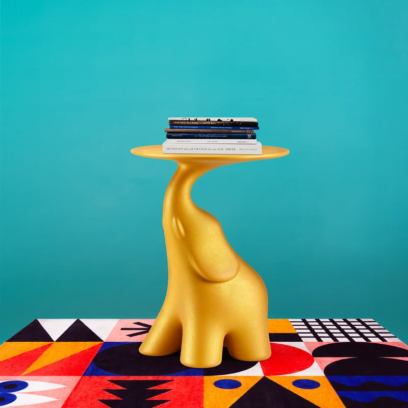 Qeeboo Tavolino Pako Terracotta