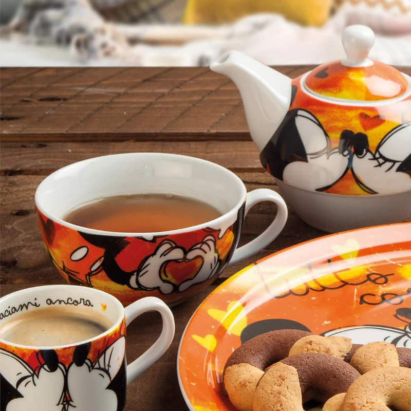 Egan Teiera con Tazza Mickey e Minnie in Porcellana 350 ml