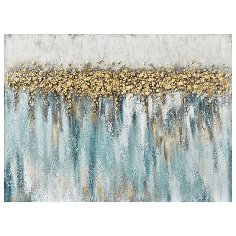Agave Quadro Horizon Dipinto a Mano 120x90 cm