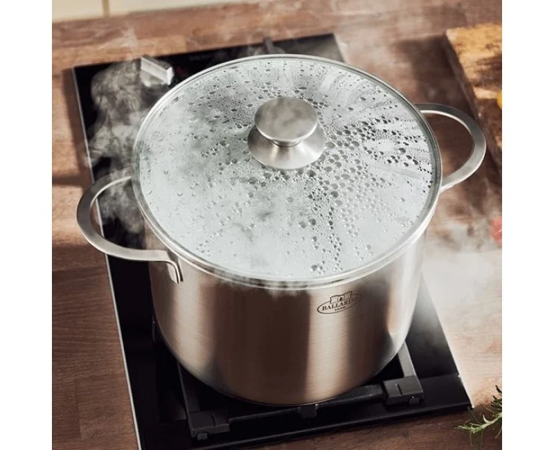 Ballarini Pentola per Pasta 2 Spicchi con Coperchio 24 cm
