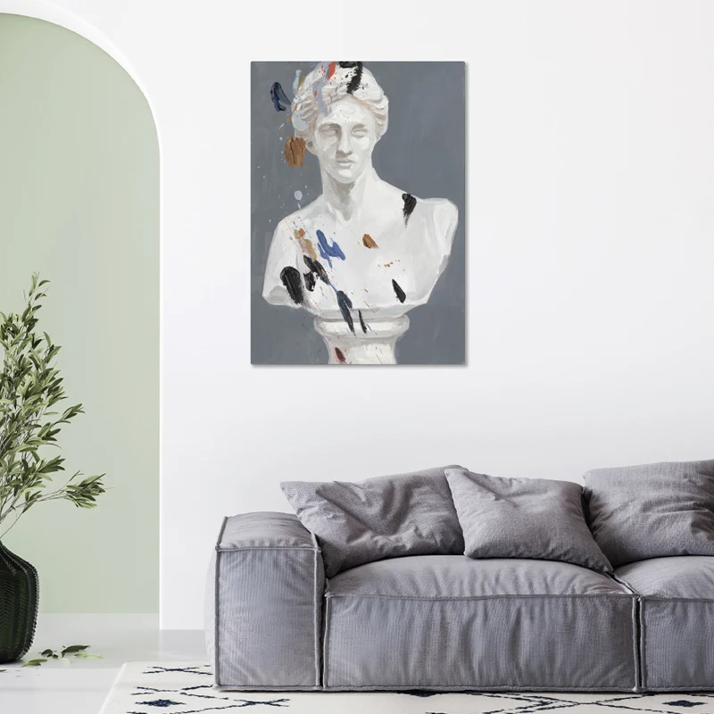 Agave Quadro Modern Art Dipinto a Mano 70x100 cm