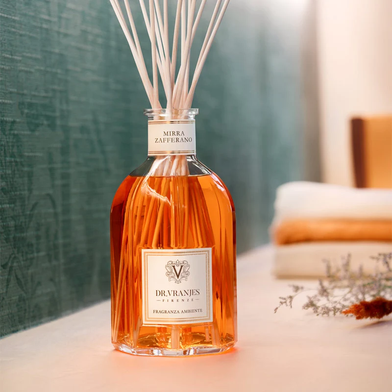 Dr Vranjes Fragranza Ambiente 250 ml Mirra E Zafferano Con Bamboo