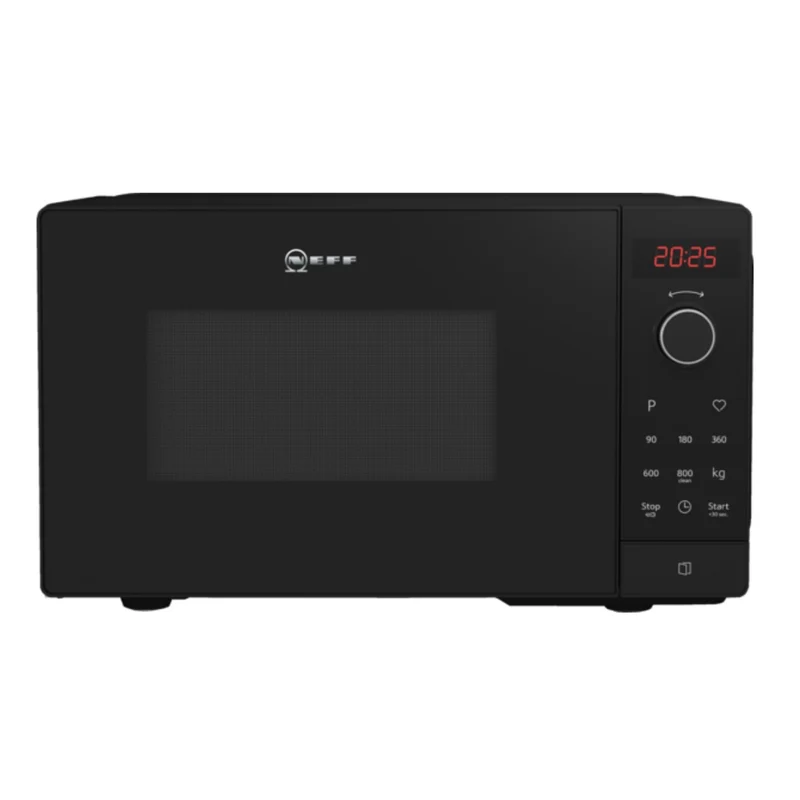 Neff FLAWG20S2 Mikrowelle Arbeitsplatte Solo- Mikrowelle 20 l 800 W Schwarz