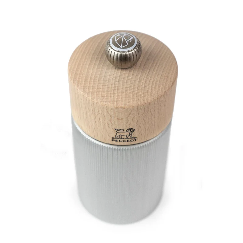 Peugeot LINE Salzmühle Aluminium/Natur 18 cm
