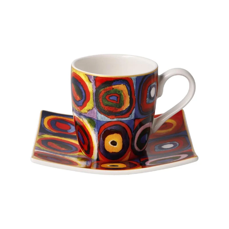 Goebel Wassily Kandinsky - Quadrate Espressotasse