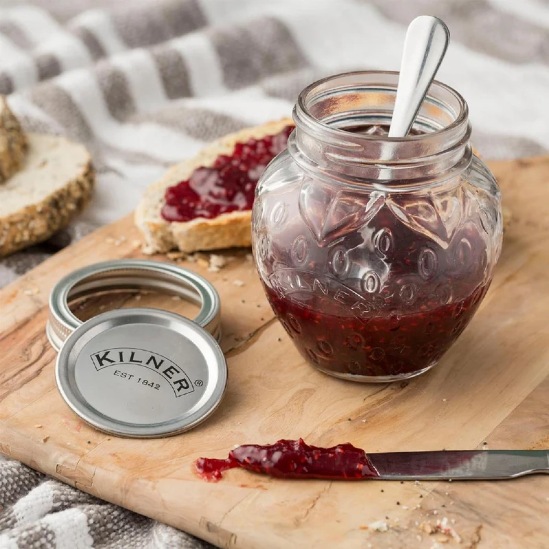 KILNER Marmeladenglas, Erdbeere, 400 ml