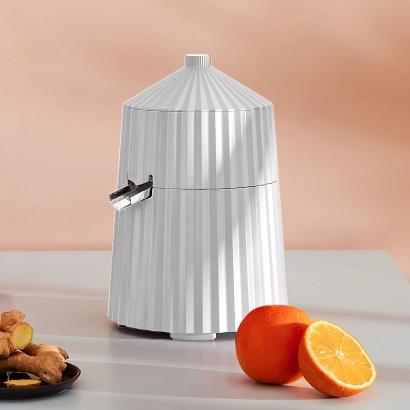 Alessi Spremiagrumi Elettrico Plissé Bianco