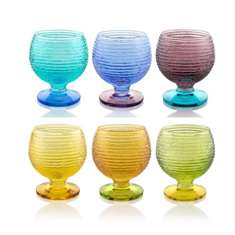 IVV Set sei calici Liquori Multicolor 70 ml