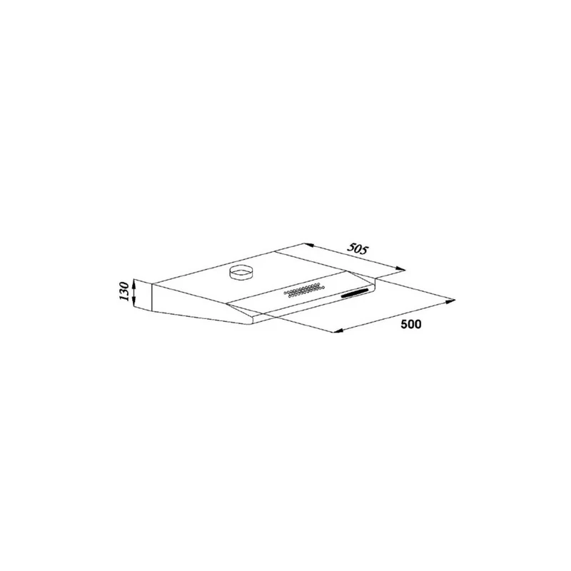Amica UB-Haube 50cm UH 17052-3 E