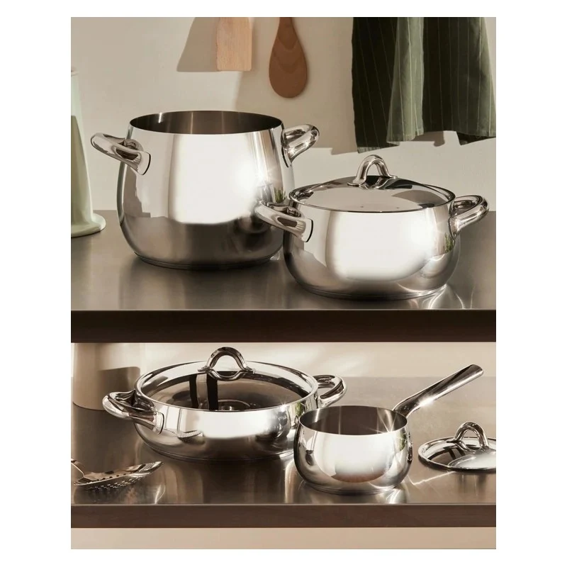 Alessi Batteria Pentole 7 pezzi Mami SG100S7