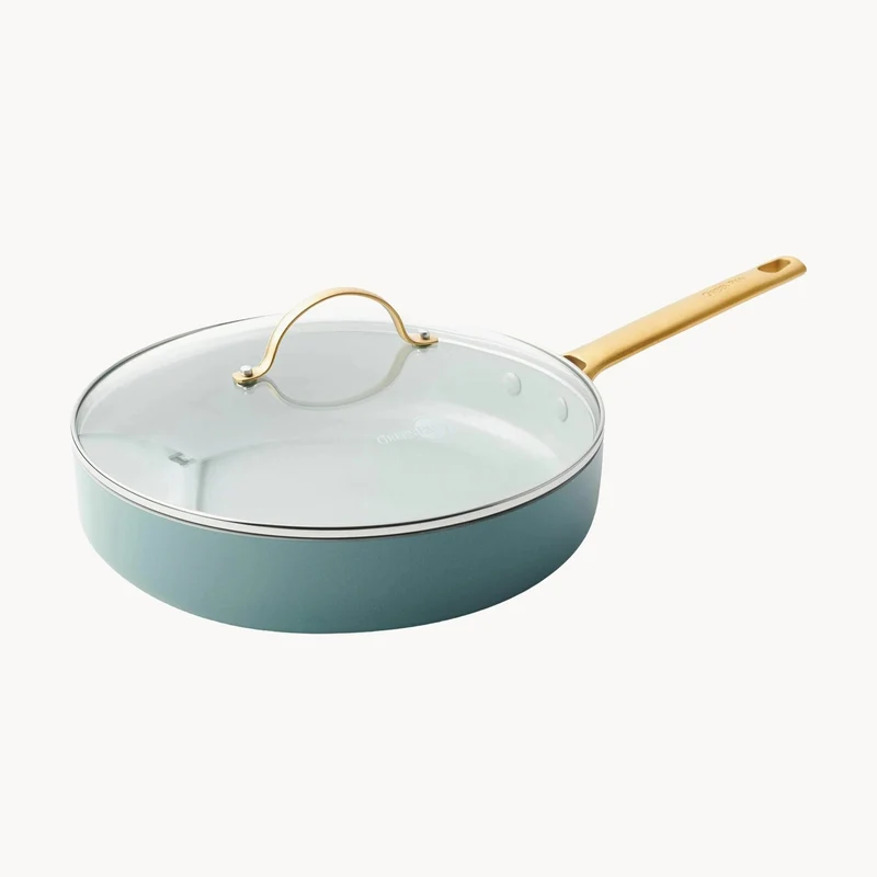 GreenPan Padella con Coperchio Padova D28 cm Sky Blue