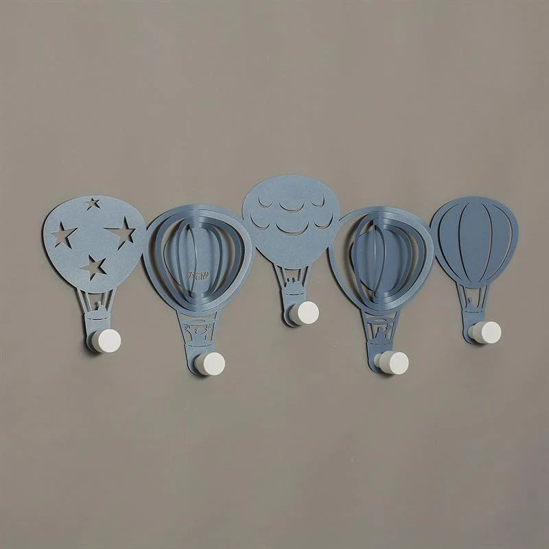 Arti & Mestieri Appendiabiti Mongolfiere 72x28h cm in Ferro