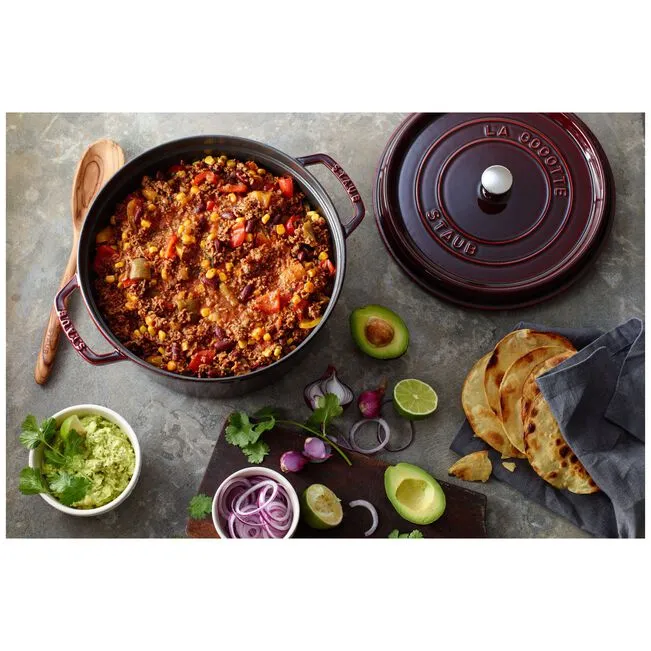 Staub Cocotte in Ghisa Granata 26 cm