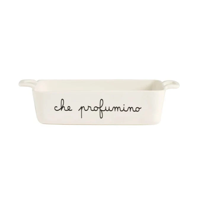 Simple Day Pirofila Che Profumino in Gres 26x18 cm