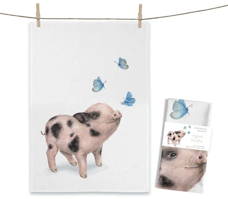 Geschirrtuch Piglet Sniffle