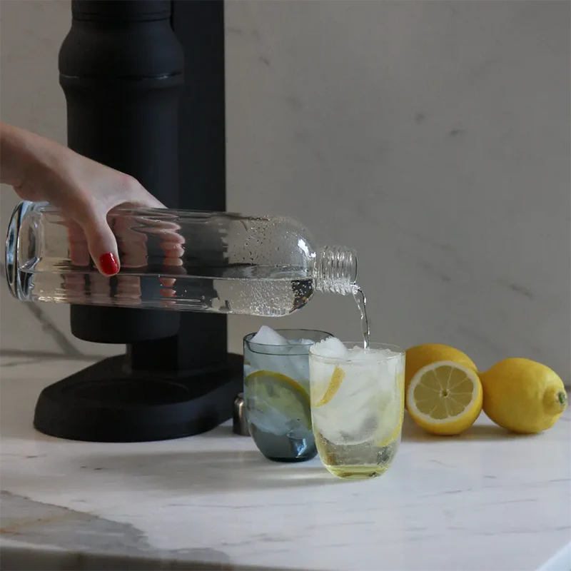 Glasflasche für Bubliq glass carbonator