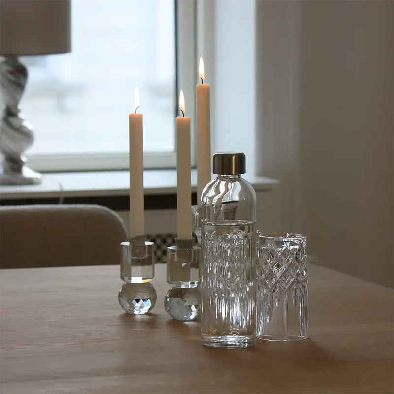 Glasflasche für Bubliq glass carbonator