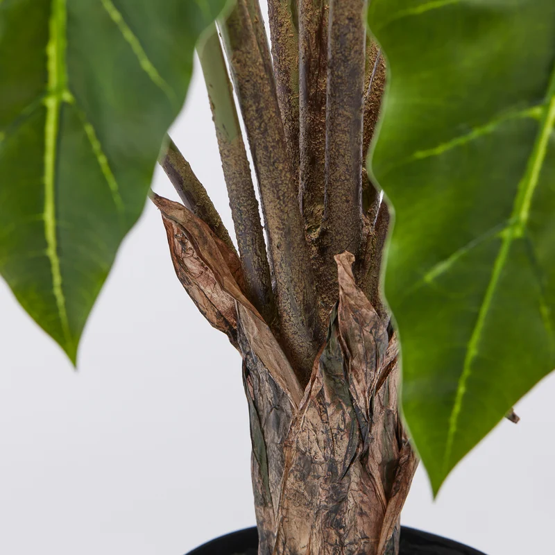 EDG Enzo De Gasperi Pianta Artificiale Calathea con Vaso H90 cm