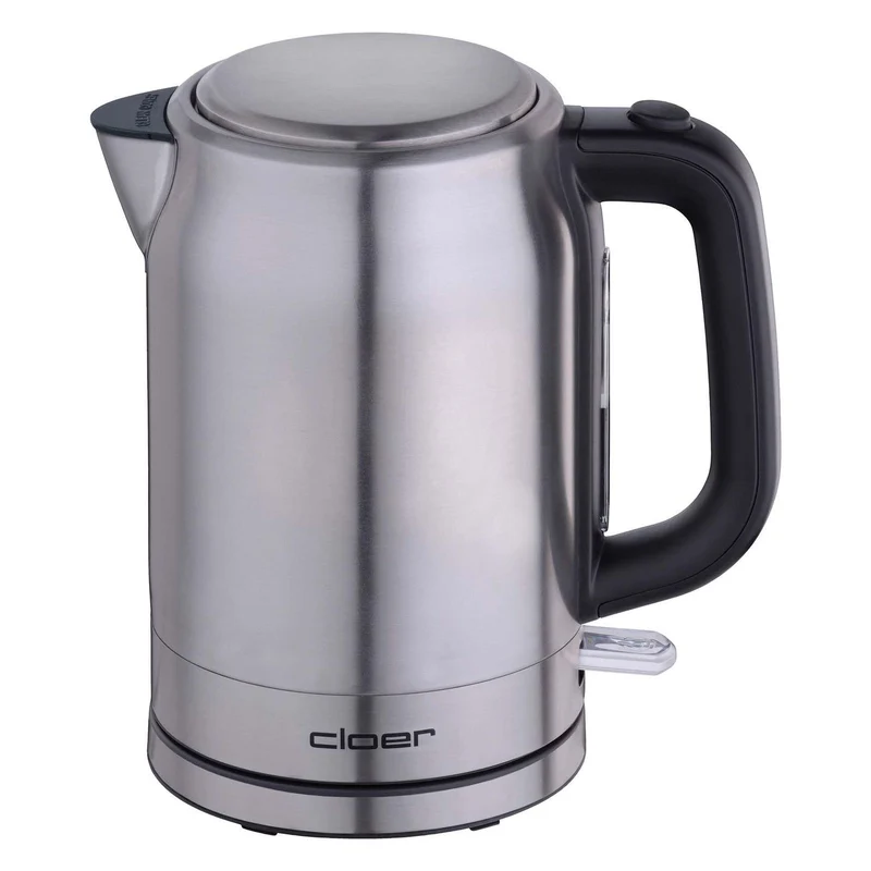 Cloer 4529 Wasserkocher 1,7 Liter 2200 W Edelstahl matt