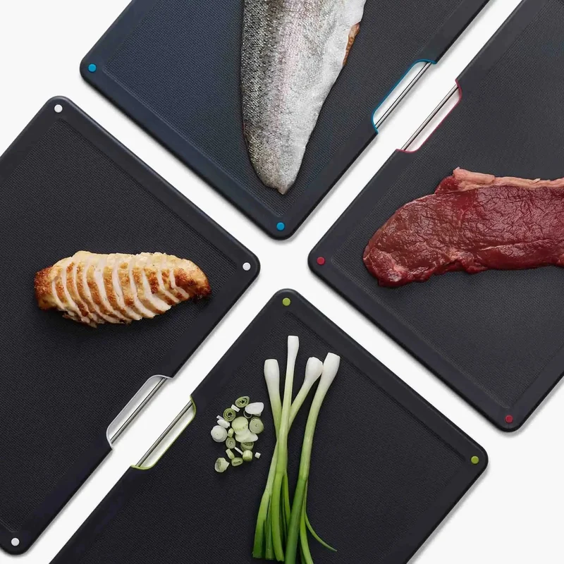 Joseph Joseph Set 4 Taglieri Folio in Acciaio Inox