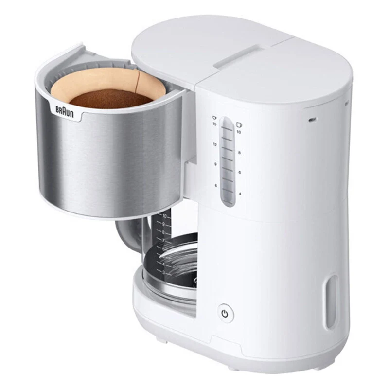 Braun PureShine KF 1500 WH Filter-Kaffeemaschine Weiß
