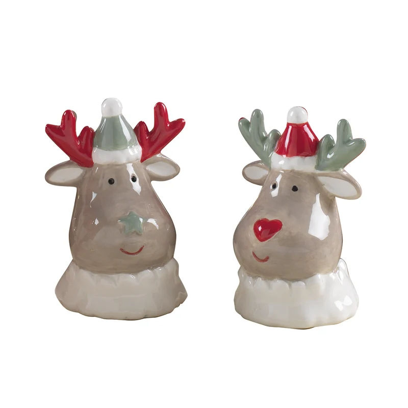 Mascagni Casa Set Sale e Pepe Natalizio in Ceramica